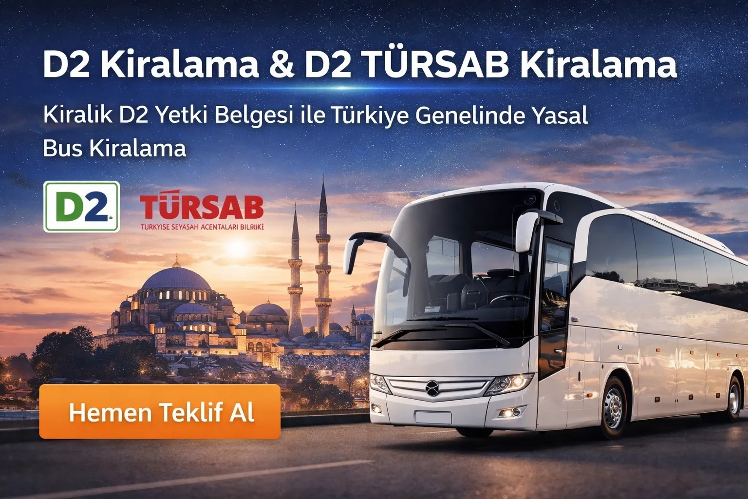 D2 Yetki Belgesi Kiralama
